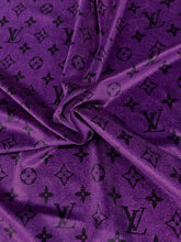 Load image into Gallery viewer, Louis Vuitton Design Stretch Velvet