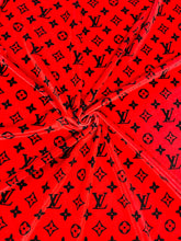 Load image into Gallery viewer, Louis Vuitton Design Stretch Velvet
