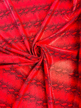 Load image into Gallery viewer, Snakeskin Stretch Vinyl in 11 Colors