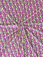 Load image into Gallery viewer, Dior Design Stretch Velvet