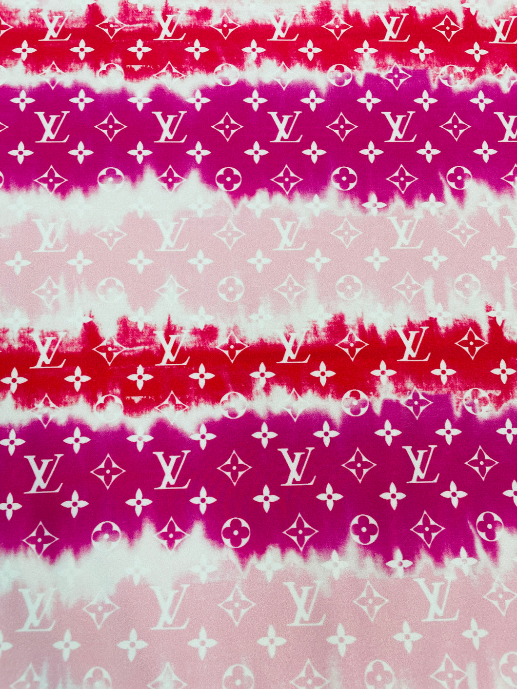 Louis Vuitton Tie Dye Print with White Logos