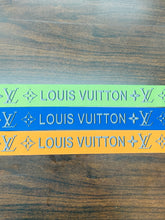 Load image into Gallery viewer, Louis Vuitton Elastic in Green, Yellow, and Blue
