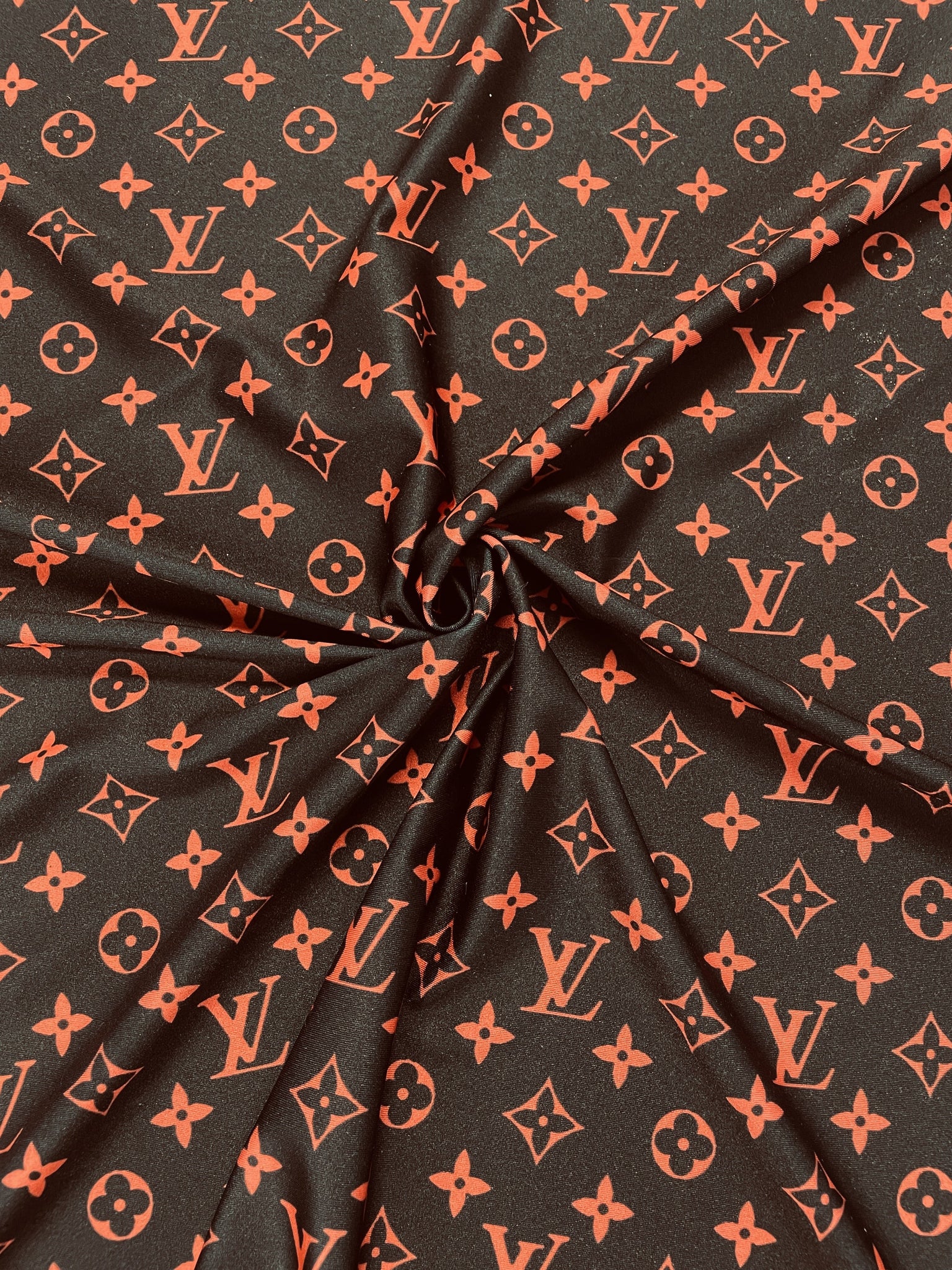 Louis Vuitton Classic Logo Print – designerfabricscenter