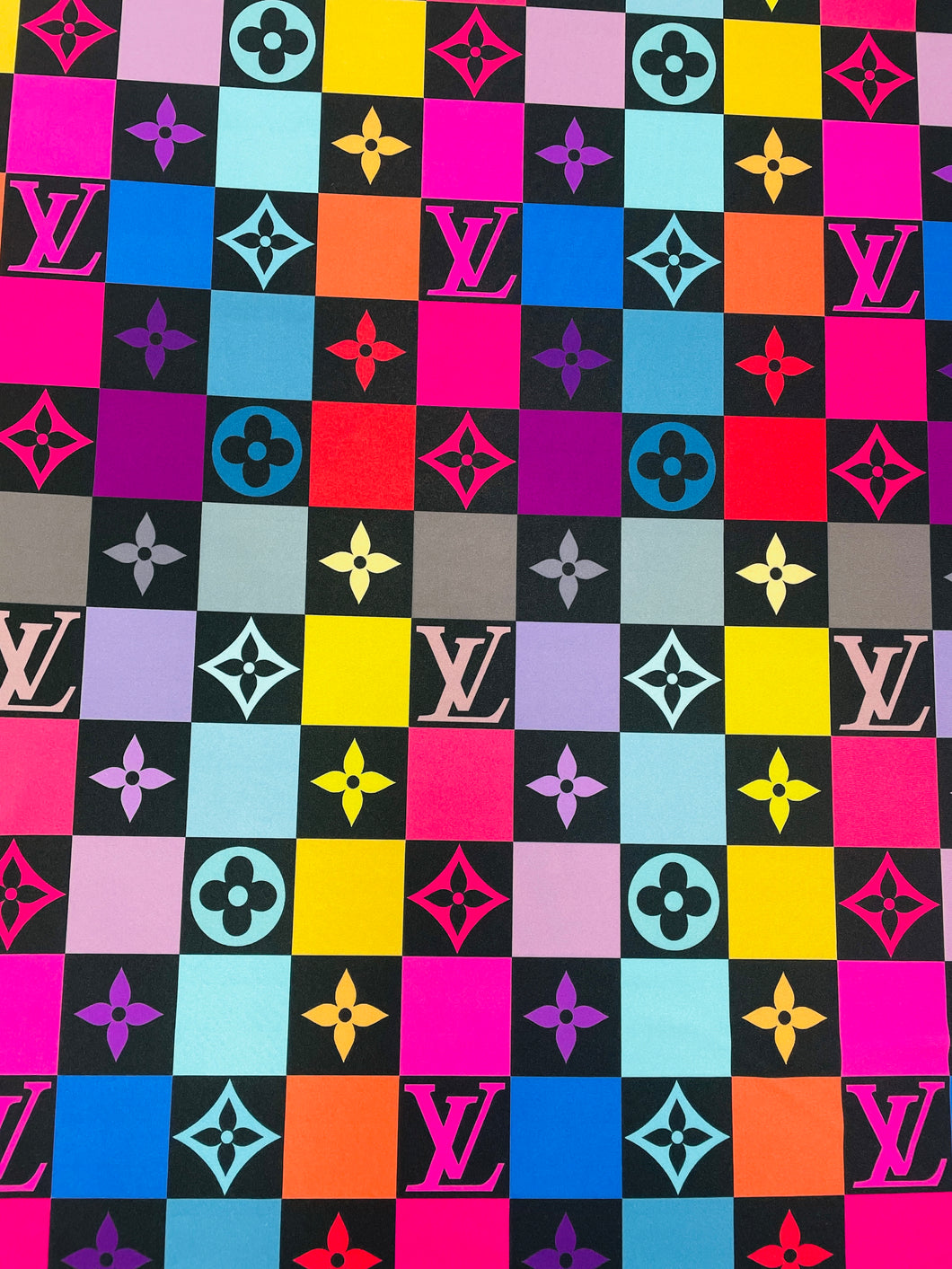 Louis Vuitton Color Block Spandex