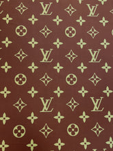 Load image into Gallery viewer, Large Scale Louis Vuitton Print
