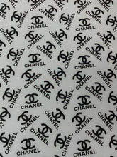 Load image into Gallery viewer, Chanel Design Logo Print on Solid Color Spandex
