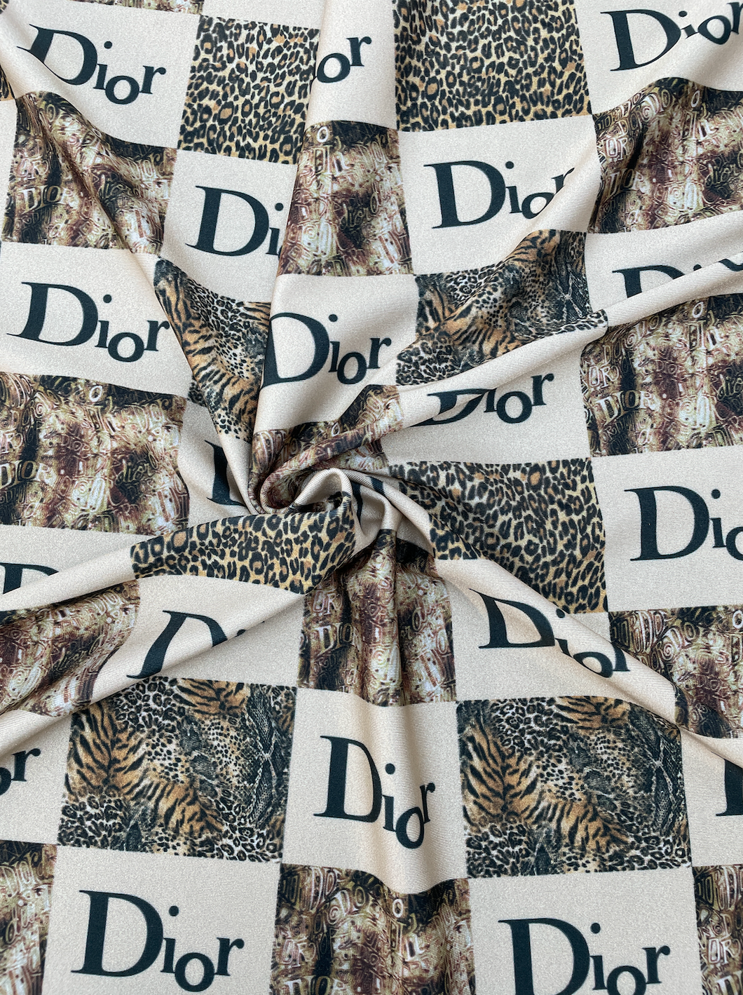 Dior Animal Print Spandex