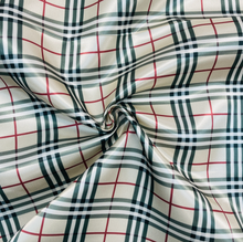 Load image into Gallery viewer, Burberry Plaid Satin
