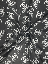 Load image into Gallery viewer, Chanel Design Logo Print on Solid Color Spandex
