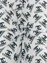 Load image into Gallery viewer, Chanel Design Logo Print on Solid Color Spandex
