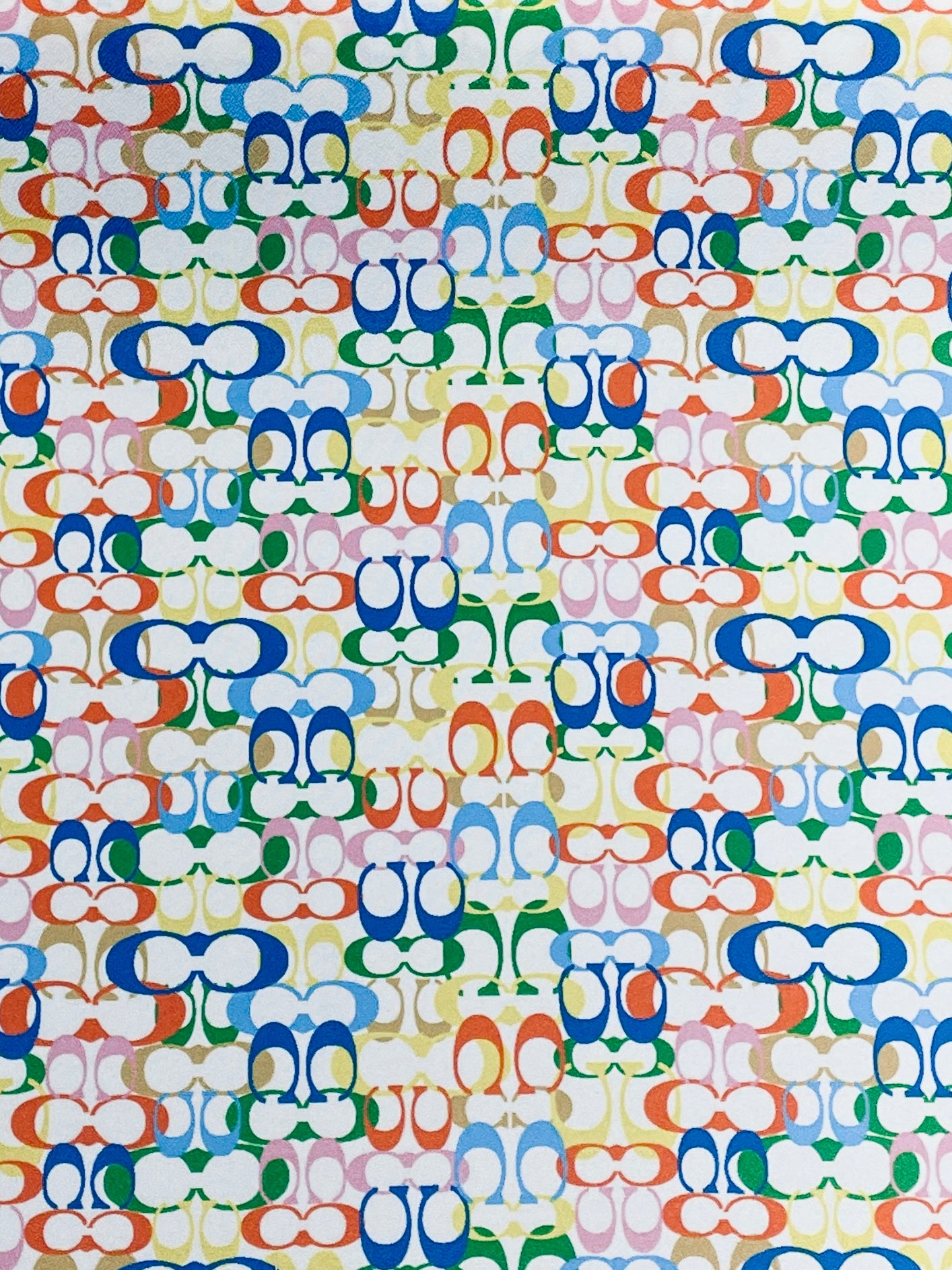 Coach Logo Pattern Wallpaper