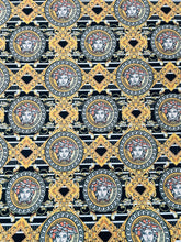 Load image into Gallery viewer, Versace Gold and Black Medallions
