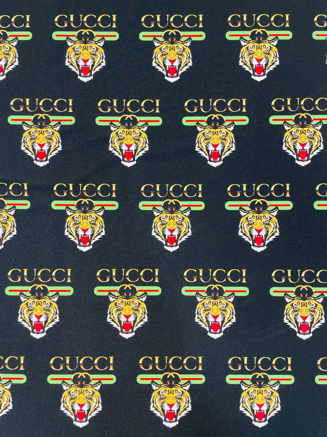 Gucci TIger Logo Print