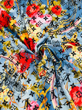 Load image into Gallery viewer, Louis Vuitton Tattoo Flower Print Spandex
