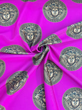 Load image into Gallery viewer, Versace Hot Pink Medusa Print Spandex
